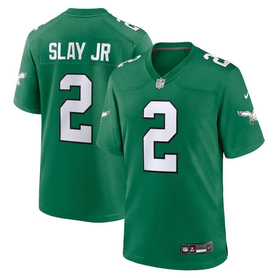 Men Philadelphia Eagles #2 Darius Slay Nike Kelly Green Alternate Game Player NFL Jersey->philadelphia eagles->NFL Jersey